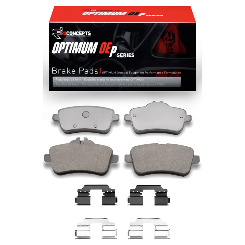 Mercedes-Benz ML250 Brake Pads (1) - Rear - R1 Concepts - Optimum OE - `12-`18 Mercedes-Benz ML250 Brake Pads (1) - Rear - R1 Concepts - Optimum OE - `12-`18